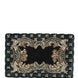 Dolce & Gabbana Black Velvet Gold Frame Clutch Evening Clutch Purse Bag