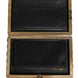 Dolce & Gabbana Black Velvet Gold Frame Clutch Evening Clutch Purse Bag