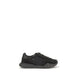 Dolce & Gabbana Black Calf Leather Bos Taurus Chunky Sneakers