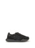 Dolce & Gabbana Black Calf Leather Bos Taurus Chunky Sneakers