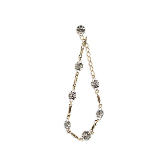 Versace Silver Brass Necklace
