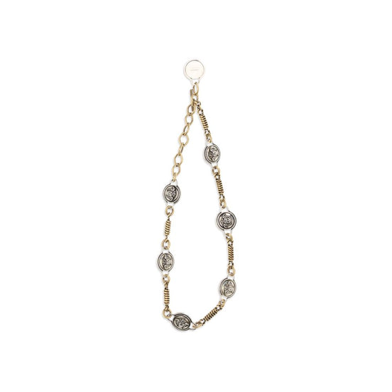 Versace Silver Brass Necklace