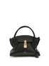 Balmain Black Calf Leather Bos Taurus Handbag