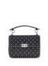 Valentino Garavani Black Lamb Ovis Aries Aries Handbag
