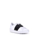 Valentino Garavani White Calf Leather Bos Taurus Low Top Sneakers