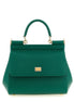 Dolce & Gabbana Bicolor Calfskin Handbag