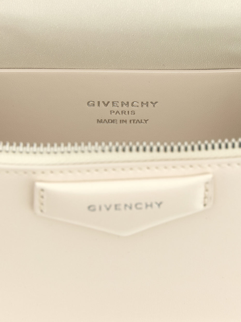 Givenchy White Leather Crossbody Bag