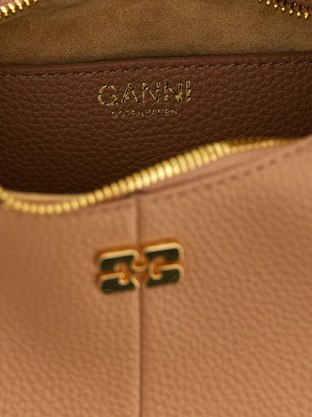 Ganni Beige Polyester Handbag