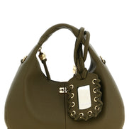 Ganni Bicolor Polyester Handbag