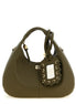 Ganni Bicolor Polyester Handbag