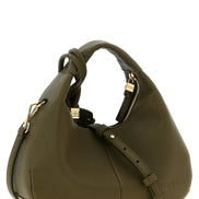 Ganni Bicolor Polyester Handbag