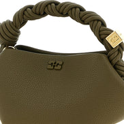 Ganni Bicolor Polyester Handbag