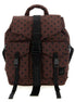 Ganni Brown Recycled Polyamide Backpack
