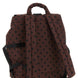 Ganni Brown Recycled Polyamide Backpack