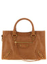 Balenciaga Brown Lamb Leather Handbag
