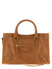 Balenciaga Brown Lamb Leather Handbag