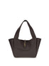 Saint Laurent Brown Calf Leather Bos Taurus Shoulder Bag