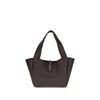 Saint Laurent Brown Calf Leather Bos Taurus Shoulder Bag