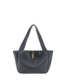 Saint Laurent Black Calf Leather Bos Taurus Shoulder Bag