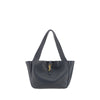 Saint Laurent Black Calf Leather Bos Taurus Shoulder Bag