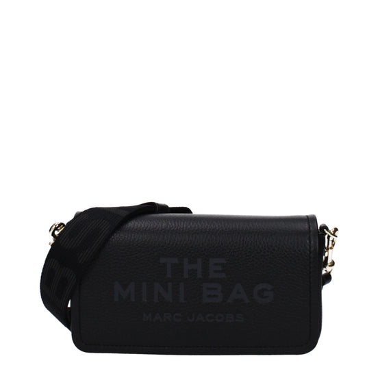 Marc Jacobs Black Leather Crossbody Bag