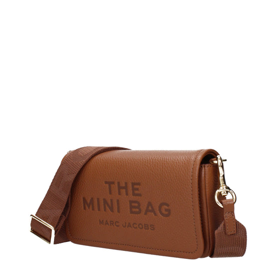 Marc Jacobs Brown Leather Crossbody Bag