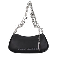 Τσάντα ώμου από μαύρο δέρμα Marc Jacobs  