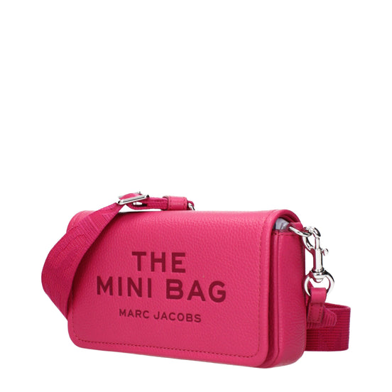 Marc Jacobs Pink Leather Crossbody Bag