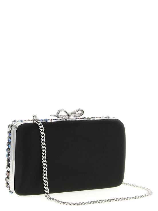 Self-Portrait Multicolor Polyester Clutch Bag