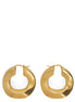 Jil Sander Gold Copper Earrings