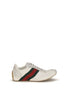 Gucci White Polyester Athletic Sneakers