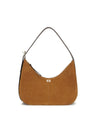 Ganni Brown Recycled Polyester Shoulder Bag