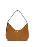 Ganni Brown Recycled Polyester Shoulder Bag