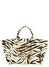 Ganni Beige Recycled Cotton Tote Bag