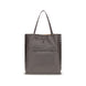 Zanellato Gray Calf Leather Bos Taurus Shoulder Bag