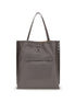 Zanellato Gray Calf Leather Bos Taurus Shoulder Bag
