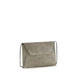 Brunello Cucinelli Gray Calf Leather Bos Taurus Clutch Bag