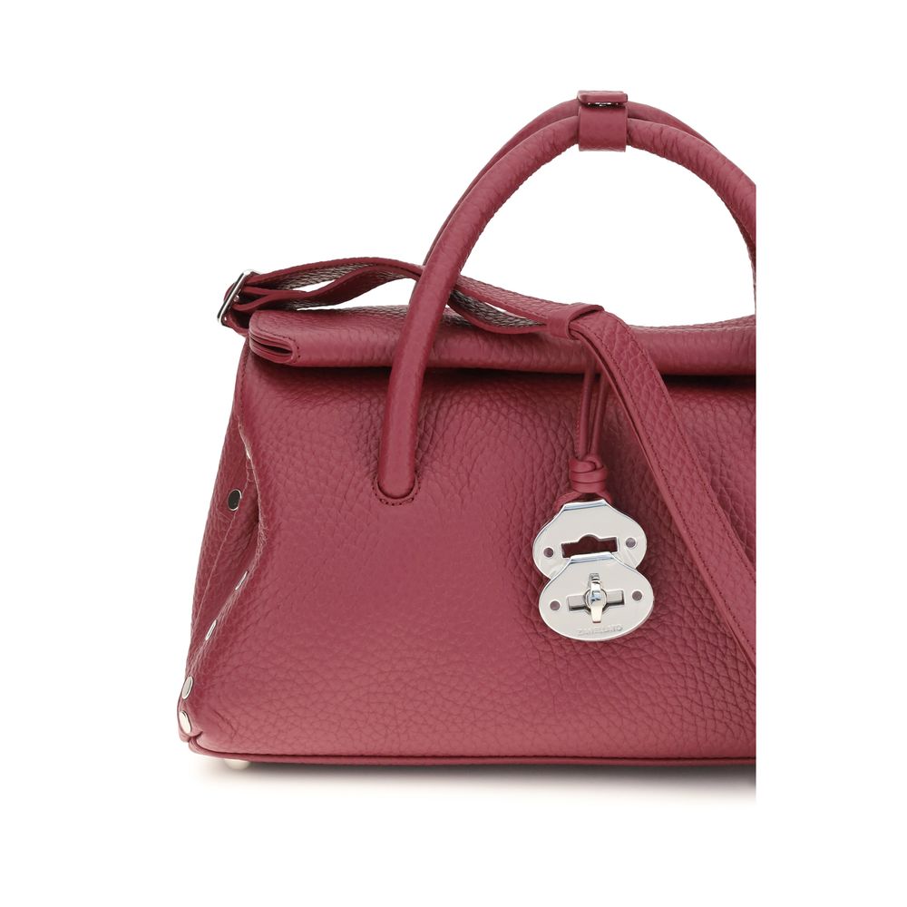 Zanellato Multicolor Calf Leather Bos Taurus Shoulder Bag