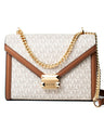 Michael Kors Beige Canvas Shoulder Bag