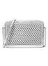 Michael Kors Gray Canvas Crossbody Bag
