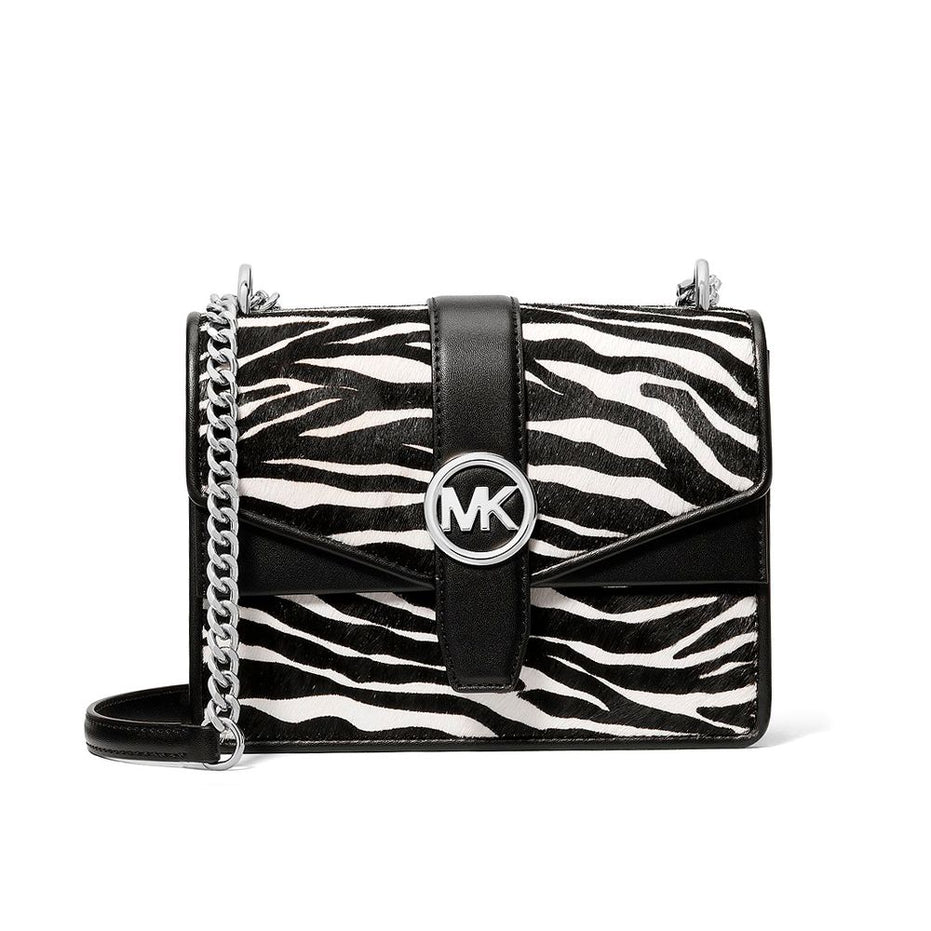 Michael Kors Black Leather Shoulder Bag