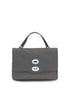 Zanellato Gray Calf Leather Bos Taurus Handbag