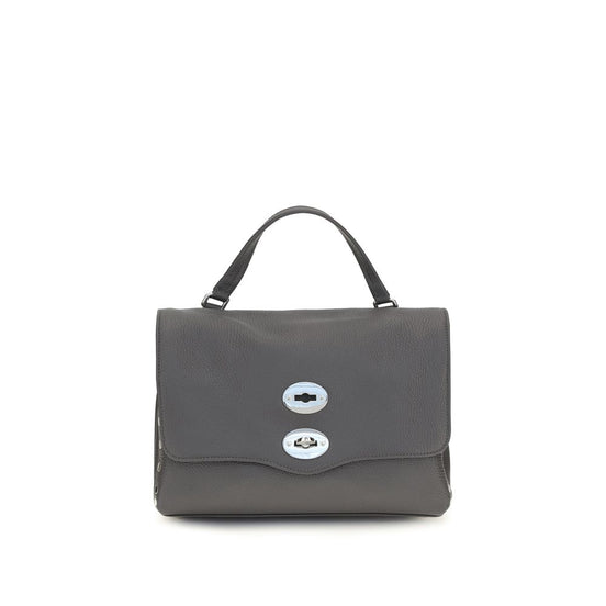Zanellato Gray Calf Leather Bos Taurus Handbag