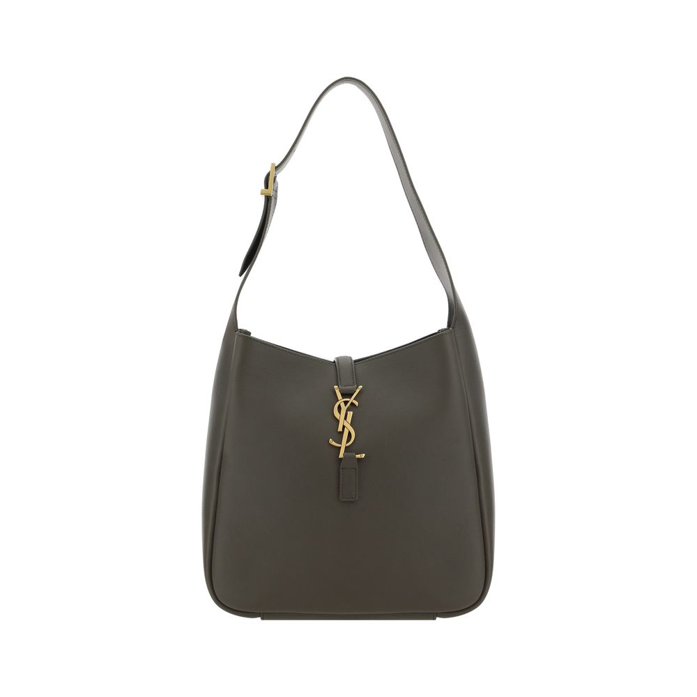 Saint Laurent Bicolor Calf Leather Bos Taurus Shoulder Bag