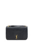 Saint Laurent Black Lamb Ovis Aries Aries Shoulder Bag