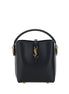 Saint Laurent Black Calf Leather Bos Taurus Shoulder Bag