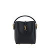 Saint Laurent Black Calf Leather Bos Taurus Shoulder Bag