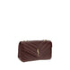 Saint Laurent Loulou Small Bordeaux Quilted Lambskin Shoulder Bag