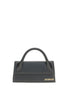 Jacquemus Black Calf Leather Bos Taurus Handbag