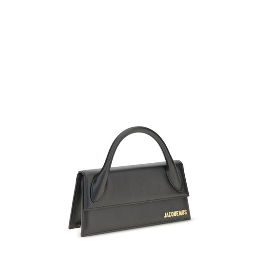Jacquemus Black Calf Leather Bos Taurus Handbag
